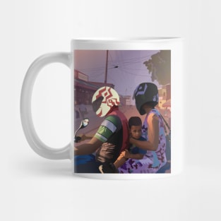 Motorcycle Family Mug